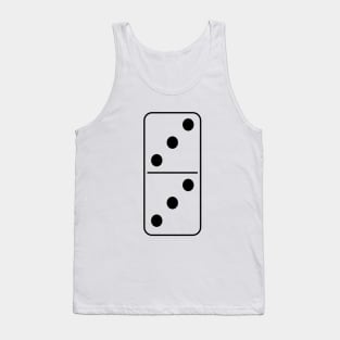 Domino Costume Double 3 Tank Top